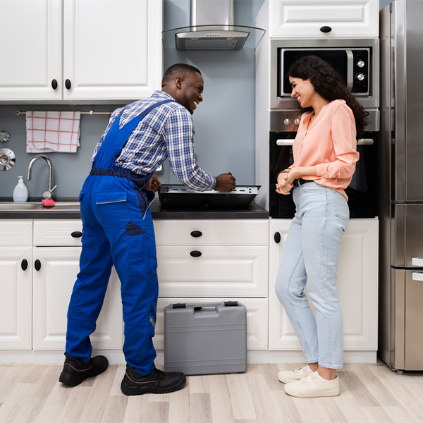 can you provide an estimate for cooktop repair before beginning any work in Rush County Indiana